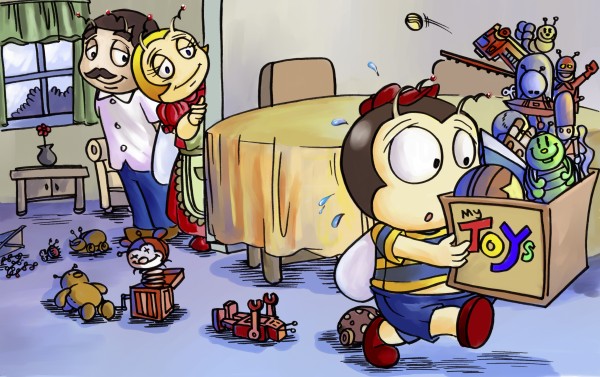 Toy Parade - marching - Bugville Critters by Robert Stanek